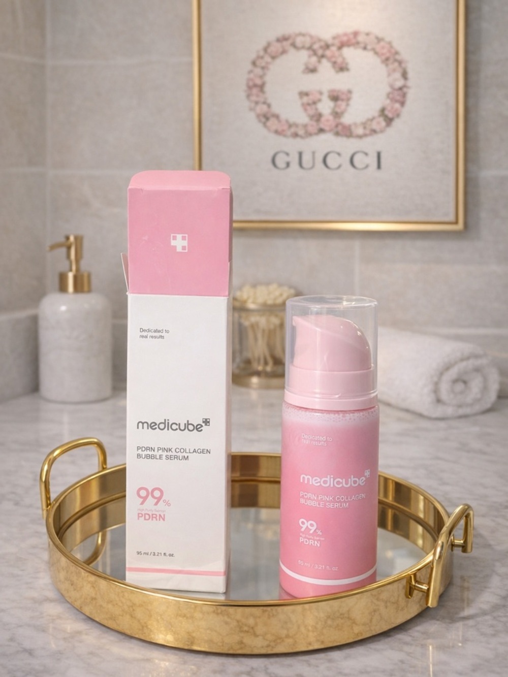 Medicube PDRN Pink Collagen Bubble Serum - BNIB 🎀